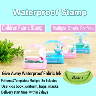 【Free ink】Nurse stamp stamp teacher name stamp water stamp world keychain pocket name pre Ink flash stamp