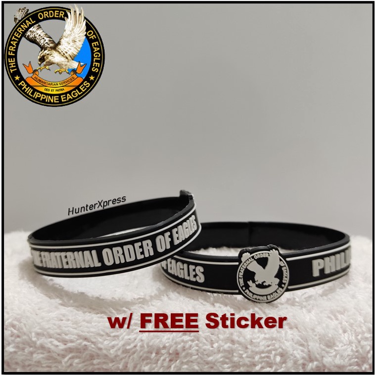 The Fraternal Order of Eagles Philippines Eagles Baller Band Wristband