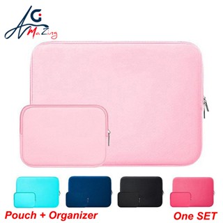 New One Set Laptop Sleeve 14/15.6inches Protective Case Soft Carrying Zipper Bag Cover Laptop Pouch