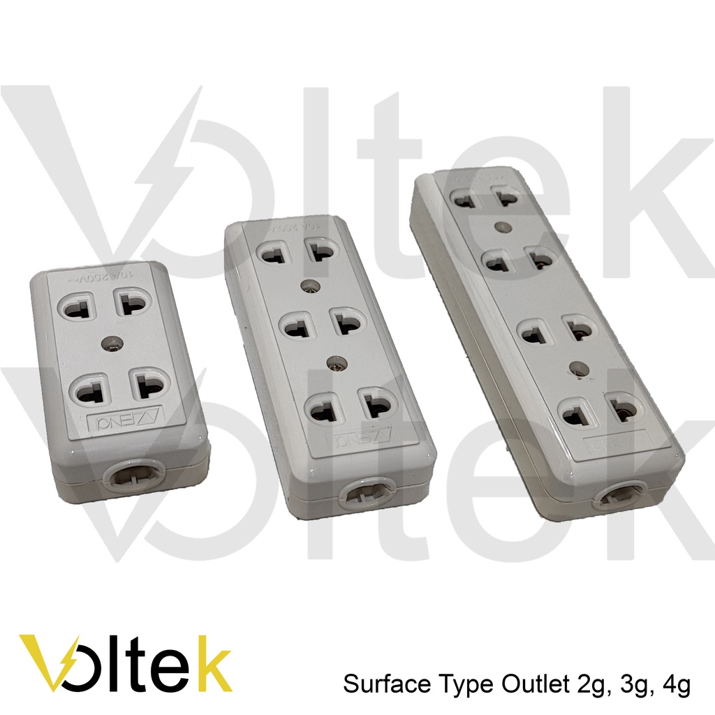 Azena Surface Type Universal Outlet double triple quadruple convenience