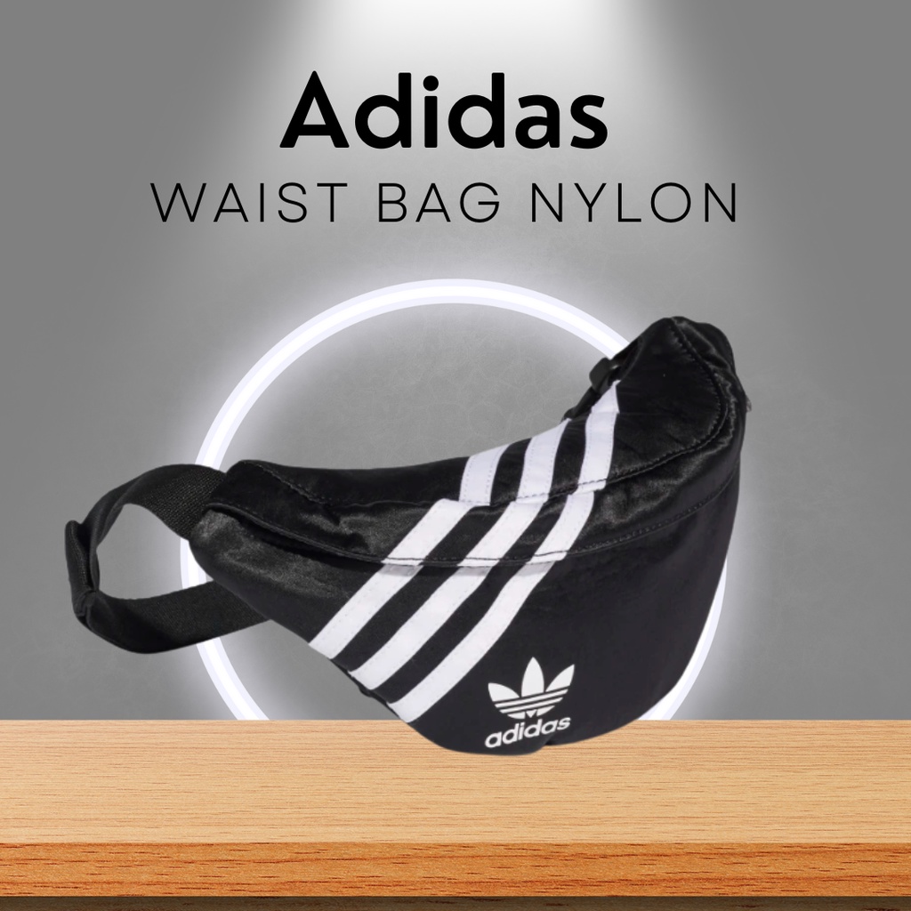 Adidas waist bag nylon[100 Original] Shopee Philippines