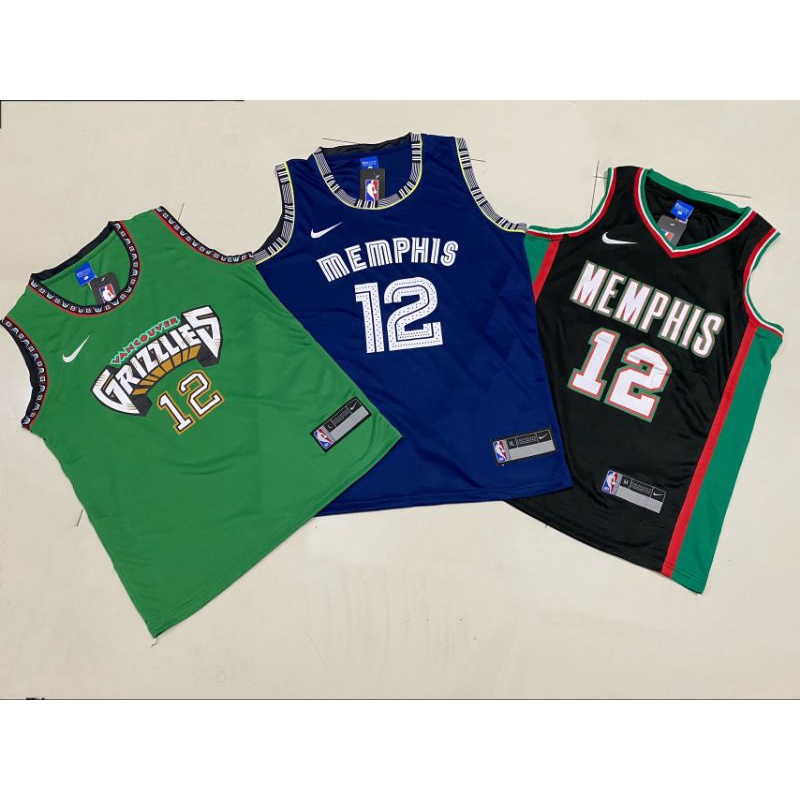 Memphis Grizzlies No. 12 Morant Jersey Ja Morant City Edition 75th
