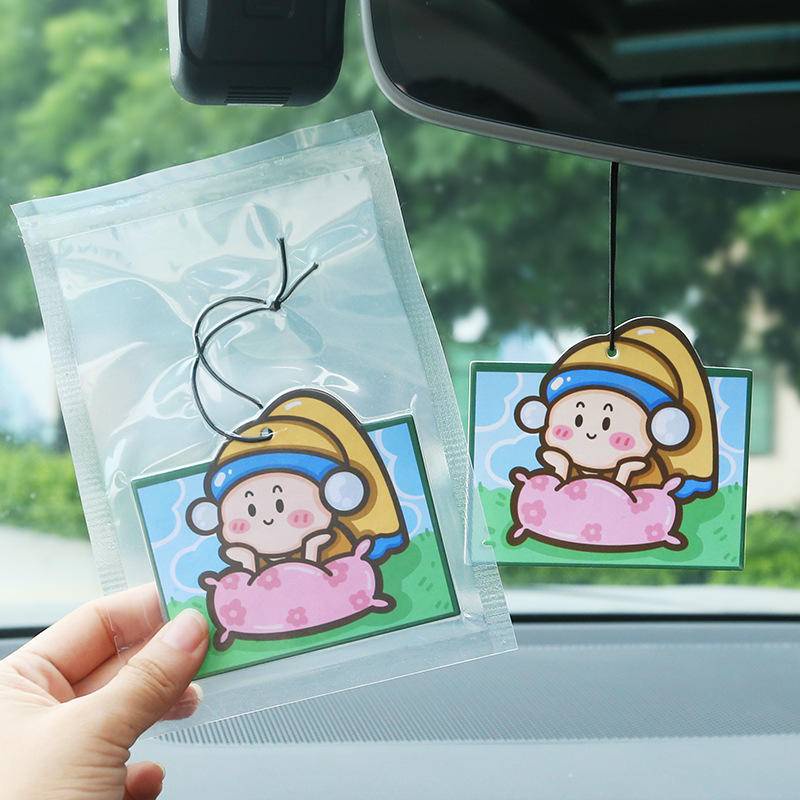 Cute Perfume Car Decor.Car perfume pendant cartoon Snow White car lasting fragrance cute ...