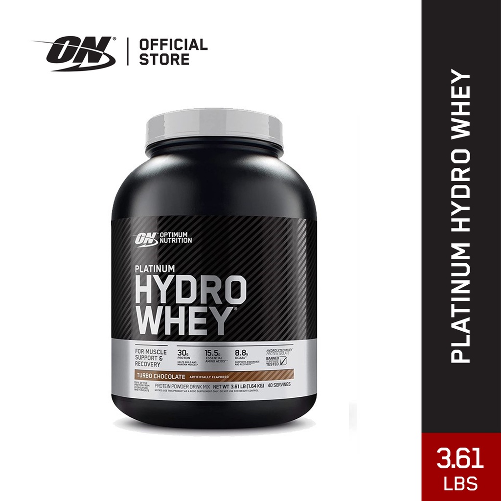 Optimum Nutrition Platinum Hydro Whey Protein 3.5 lbs | Shopee Philippines