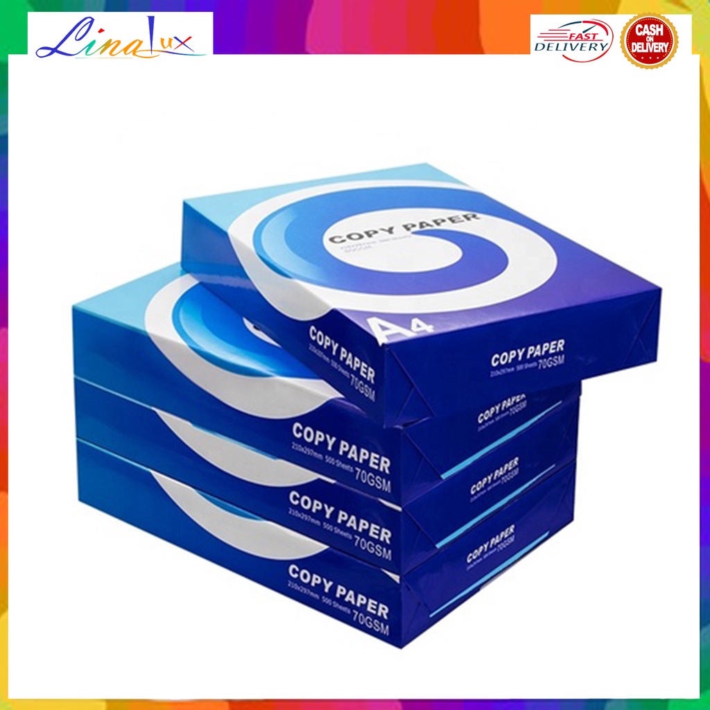 A4 Copy Paper 70GSM Copier Printing Paper Shopee Philippines