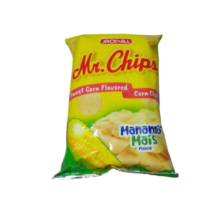 Mr. Chips Sweet Corn Flavored Corn Chips Manamis Mais Flavor110g