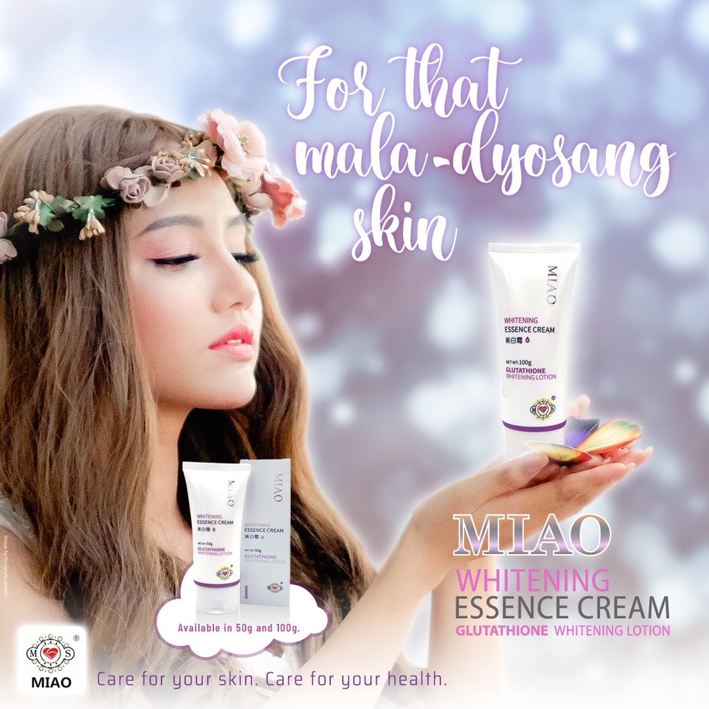 Miao whitening Essence cream 100g Shopee Philippines