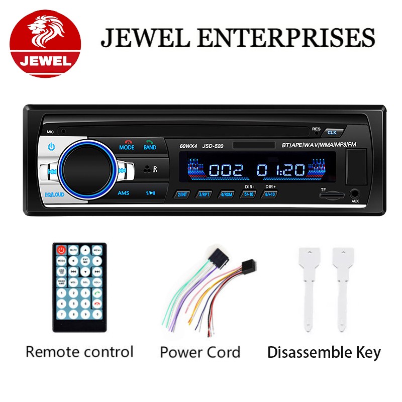 Car Stereo MP3 Player JD520 w/ USB/SD Port Shopee Philippines