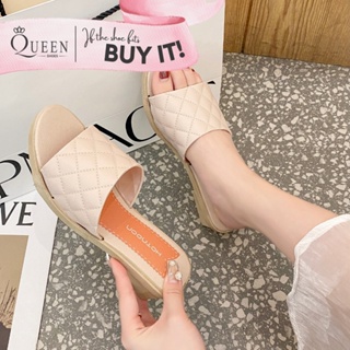 Queen New Korean Footwear Comfy Fashionable Sandals block Heels for Women