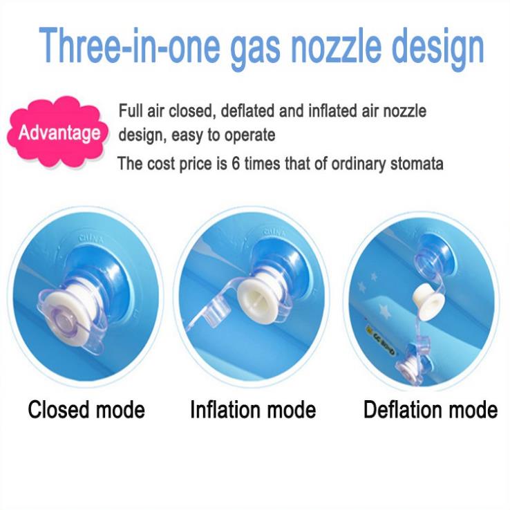 Swimming pool Three-tier inflatable outdoor swimming pool kids electric air pump family swimming - Image 2