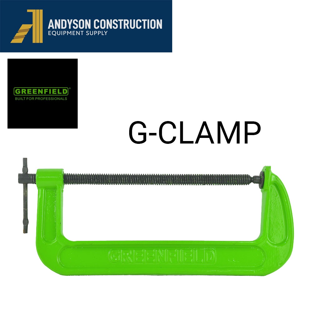 GREENFIELD G-CLAMP (GREEN) | Shopee Philippines