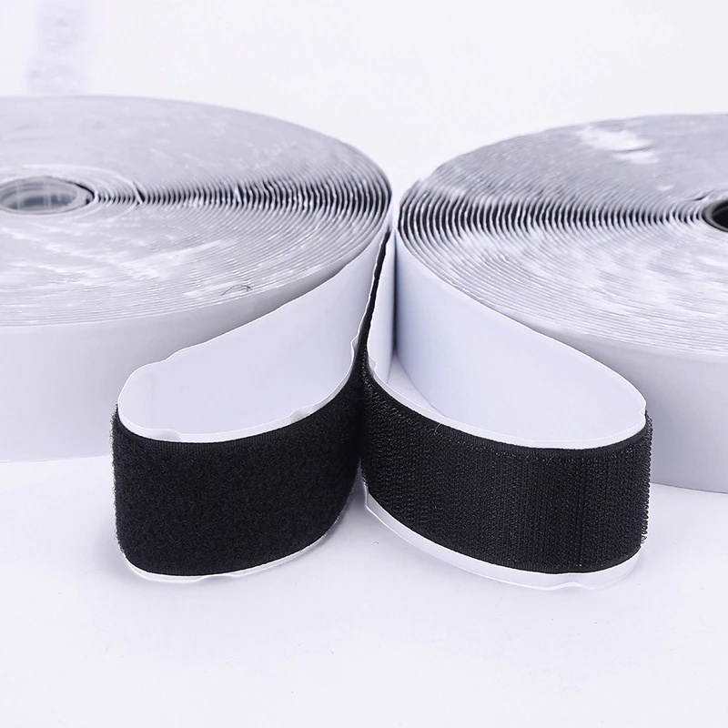 3FT Double-Sided Adhesive Strong Self-Adhesive Hook and Loop Tape Roll  Sticky Back Strip VelcroTape White