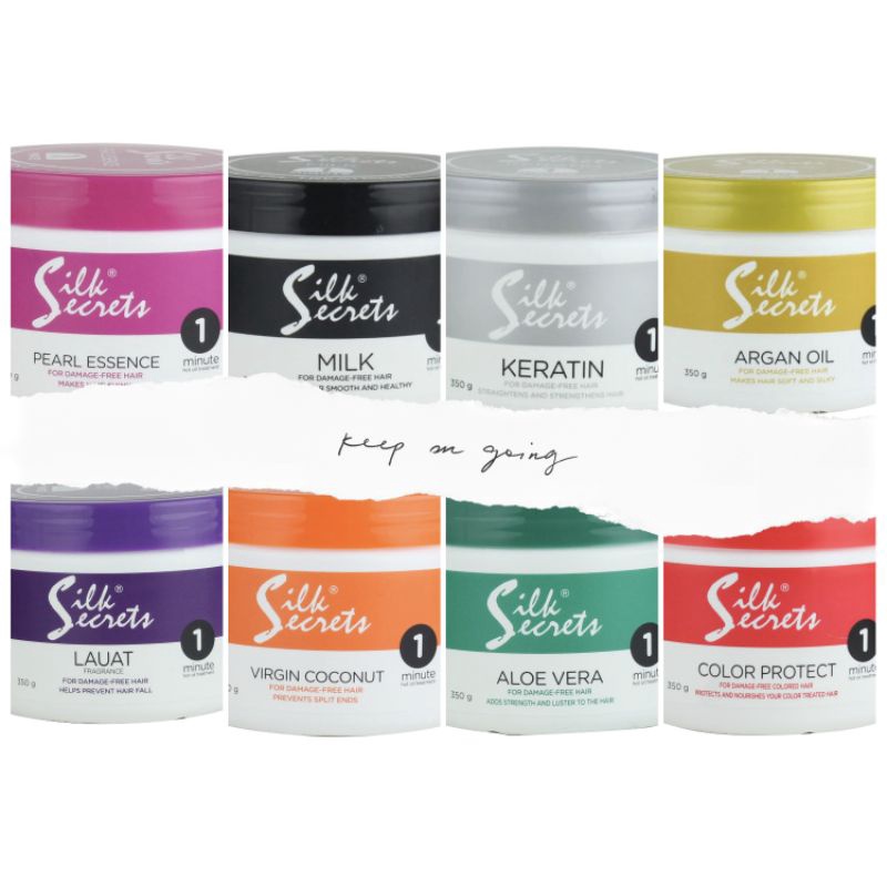 Authentic Silk Secret 1 minute Hot Oil Treatment 350g/600g Shopee