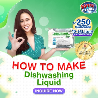 WISE CLEANER DIY DISHWASHING LIQUID KIT   [P01]