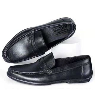 636#SHUTA Black shoes for men's and boys