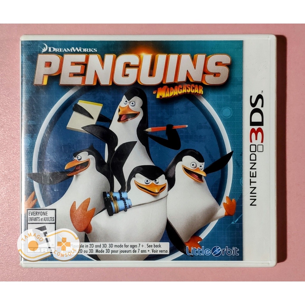 Penguins of Madagascar - [3DS Game] [NTSC / ENGLISH Language] [CIB ...