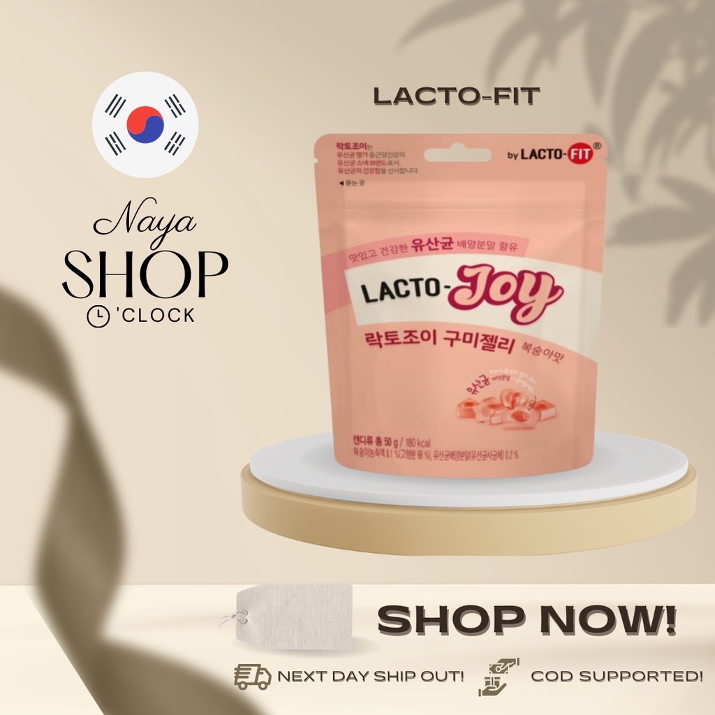 LACTOFIT LactoJoy Lactobacillus Gummy Jelly 50g Shopee Philippines