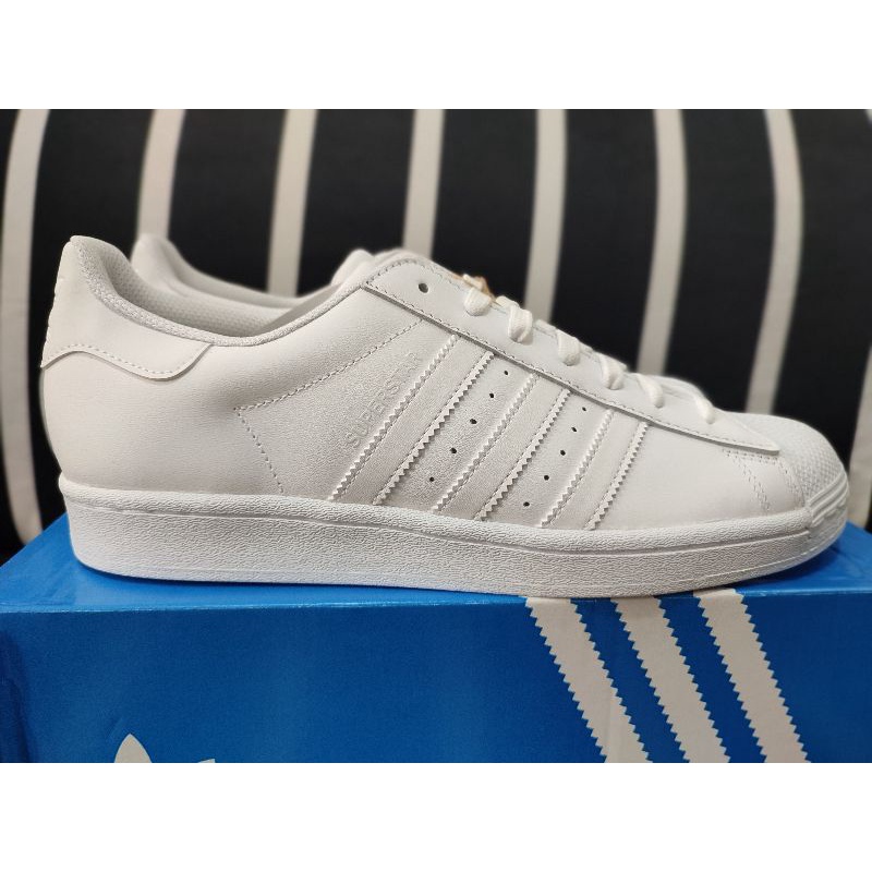 100% ORIGINAL ADIDAS SUPERSTAR TRIPLE WHITE | Shopee Philippines