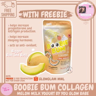 (WITH FREEBIE) Boobīe Bum Melon Milk Yogurt Collagen by You Glow Babe