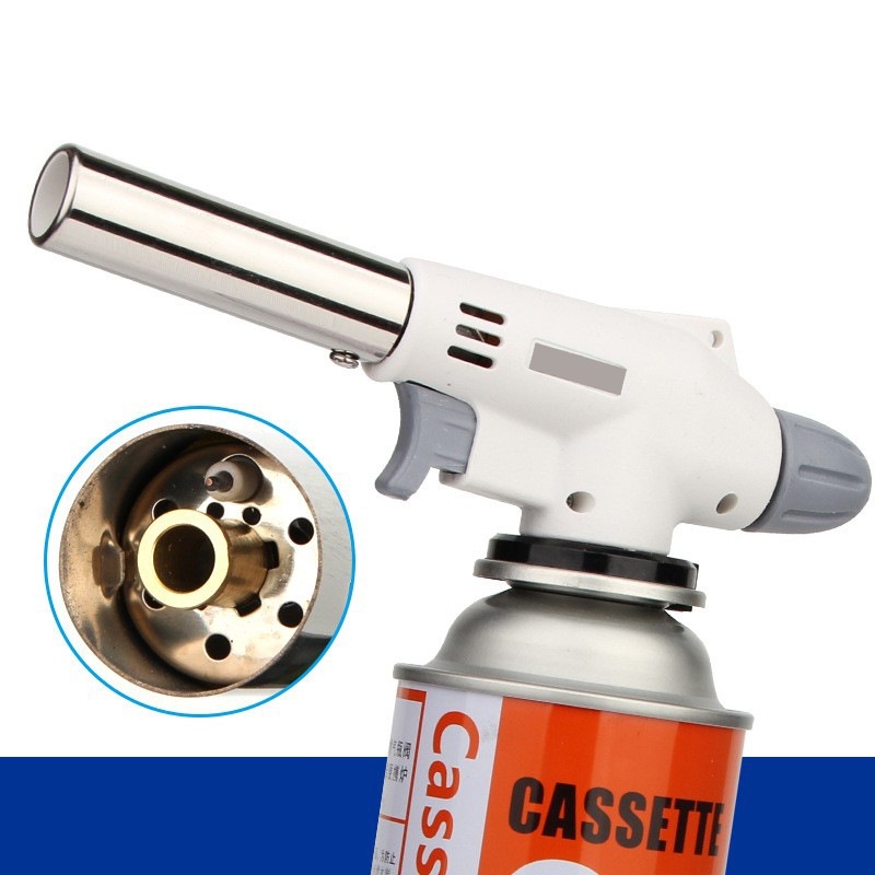 KOI Camping Gas Torch Flame Gun Gas blow flame gun butane auto ignition jet burner welding torch