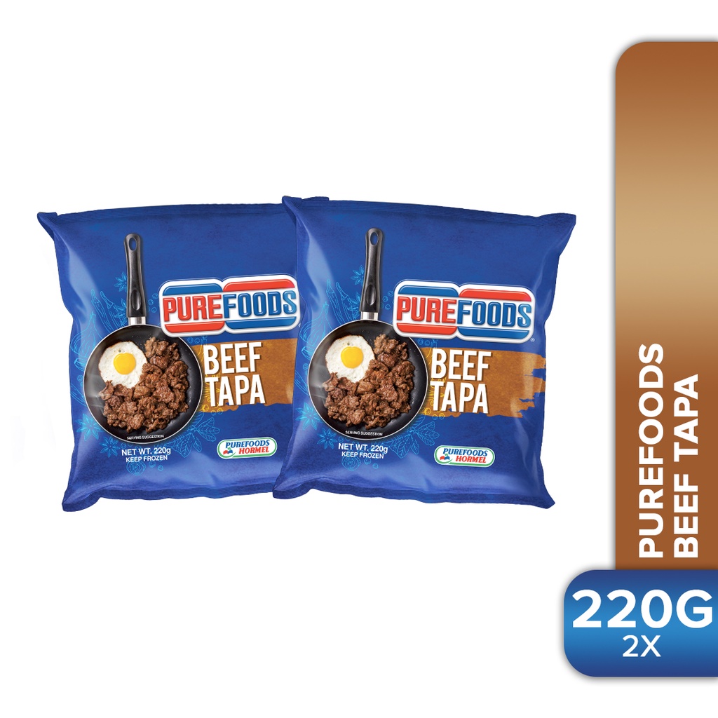 Purefoods Beef Tapa 220g - Set of 2 | Shopee Philippines