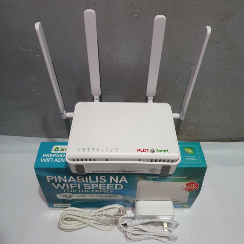 Pldt Home Prepaid Wifi Cat6 with antenna fx id4 Shopee Philippines