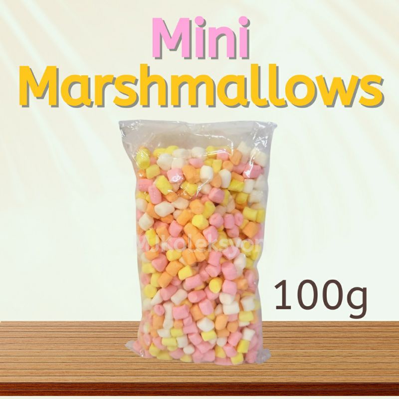 Mini Marshmallow Candies for Assorted Color 100g. Shopee Philippines