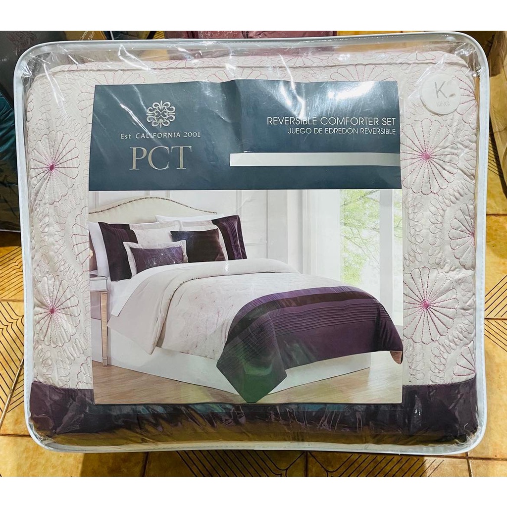 Est California PCT 5 PC Reversible Comforter Set | Shopee Philippines