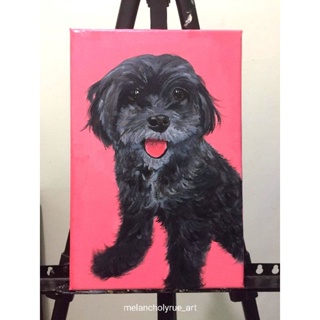 Pet Customized Pet Portrait painting commission #2