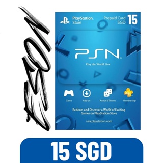 PSN SG - 15 SGD - Playstation - Instant Delivery - EsonShopPH