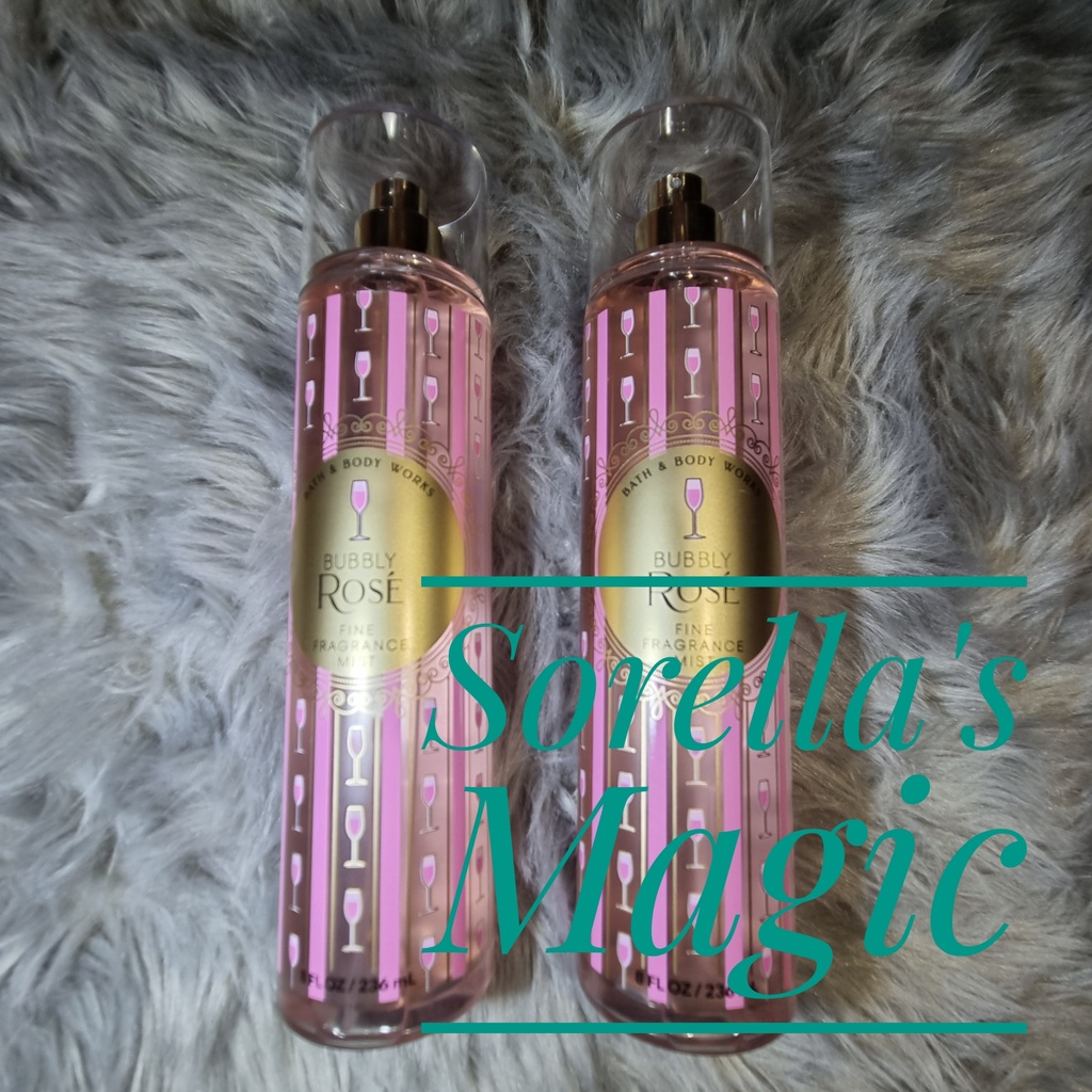 Bath And Body Works Bubbly Rose Fine Fragrance Mist Shopee Philippines