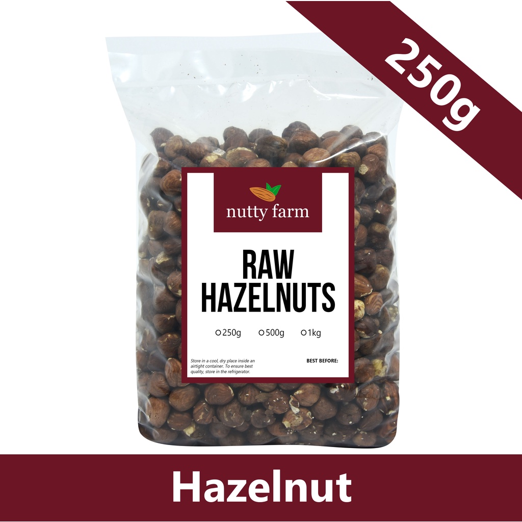 Raw Hazelnuts (250g 1kg) by Nutty Farm Shopee Philippines