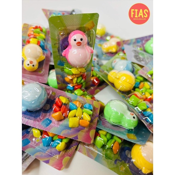 30 Pieces Penguin Bubblegum Candies / Lootbag Filler / Paninda | Shopee