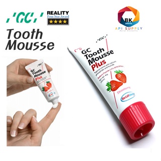 TOOTH MOUSSE PLUS 40g(35mL)®[GC/MADE IN JAPAN] STRAWBERRY FLAVOR TOPICAL CREME EXP:2025-05-06 #1