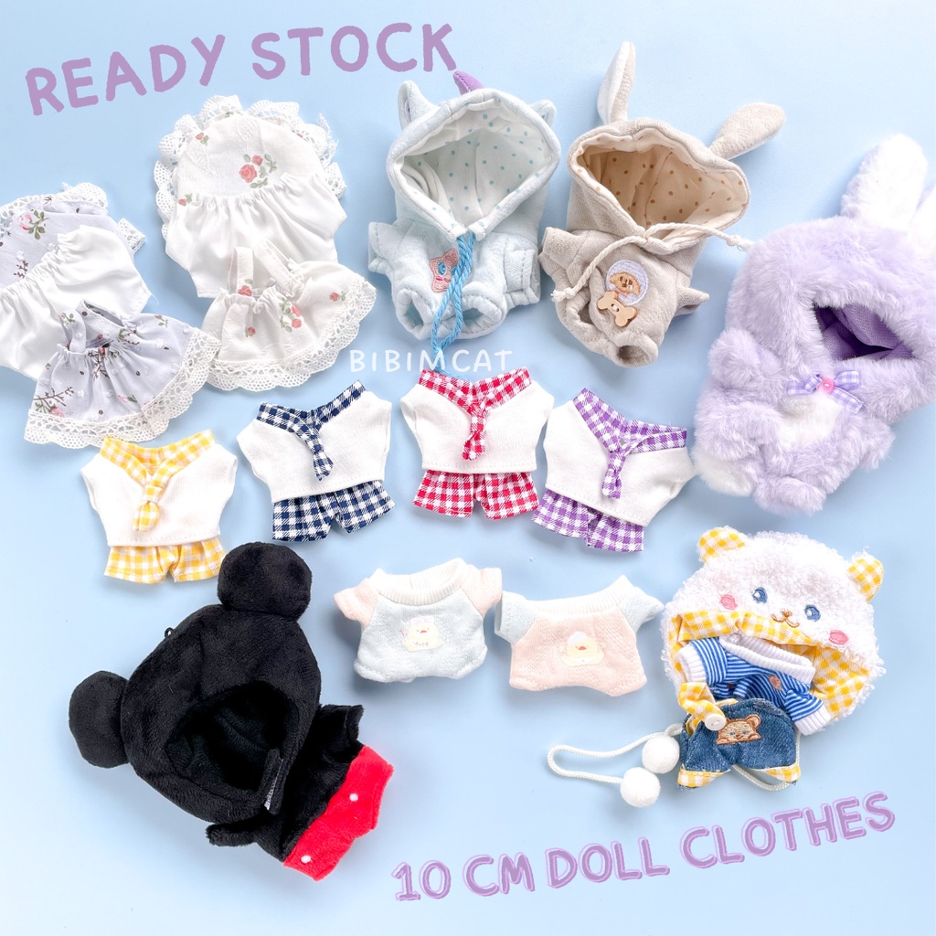 [10CM] Doll Clothes Kpop Anime Doll Clothes 10CM | Shopee Philippines
