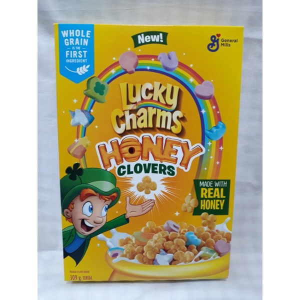 Lucky Charms Honey Clovers Cereal (309g) Shopee Philippines