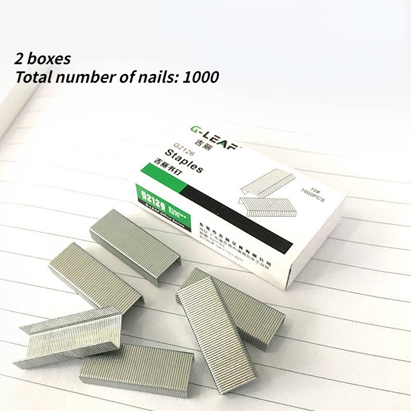 1000 Pcs Staple Wire Stapler Bullet 24/6 Size Staples for 0ffice