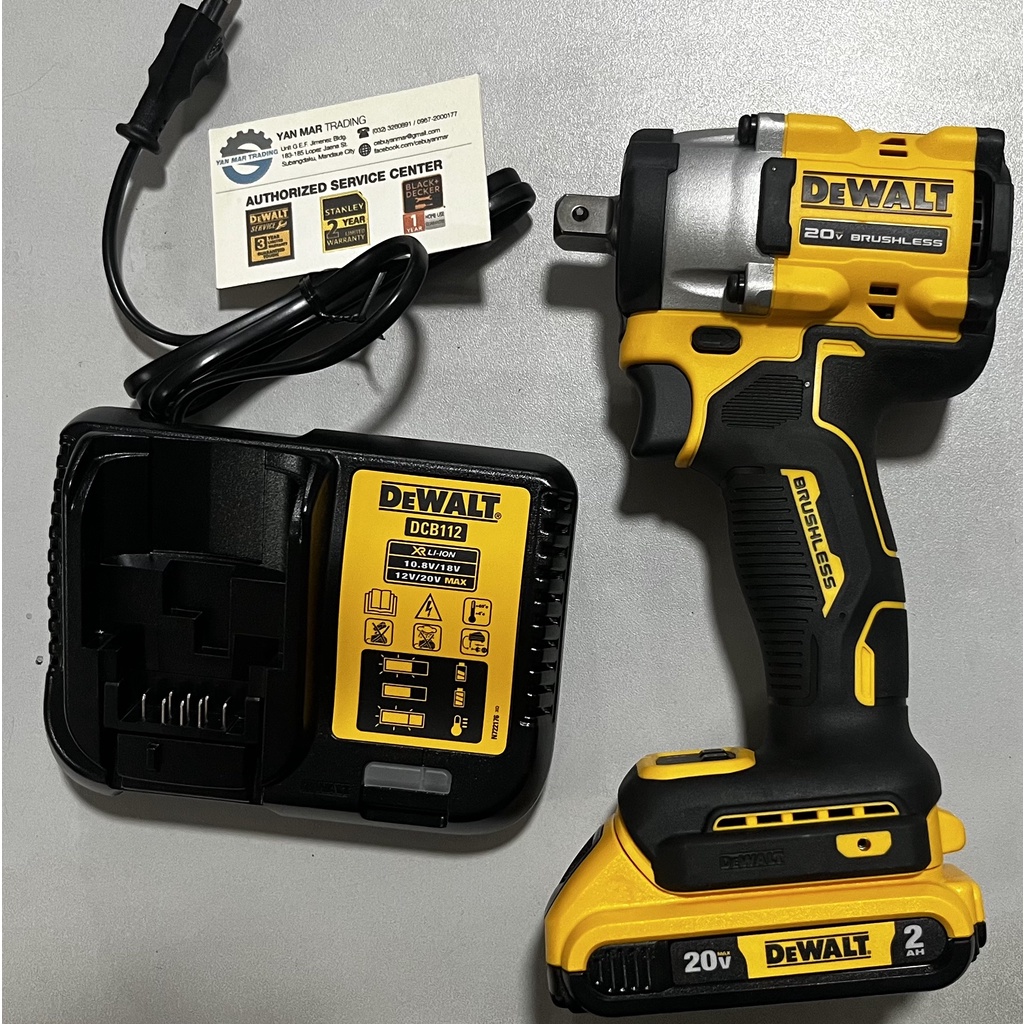 Dewalt DCF922 Impact Wrench with 1 Battery and Charger Shopee Philippines