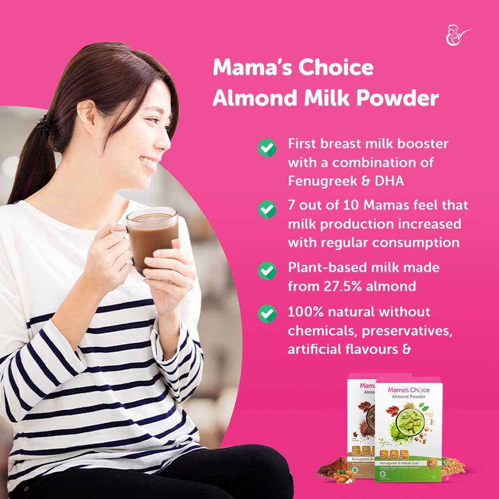 Mama’s Choice Almond Milk Powder | Breast Milk Booster