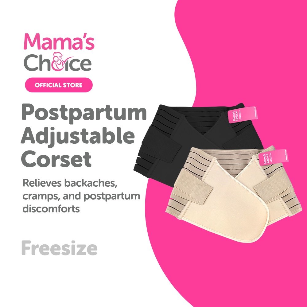Mama's Choice Postpartum Adjustable Corset Maternity Belt Girdle