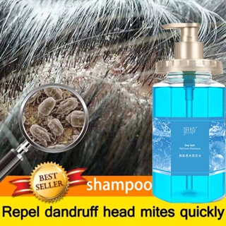Natural Organic sea salt shampoo anti dandruff shampoo dandruff remover Hair Treatment Scalp Itching