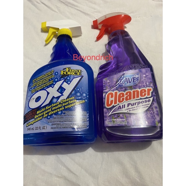 First Force Oxy Mukti surface cleaner/Lave all purpose cleaner stain