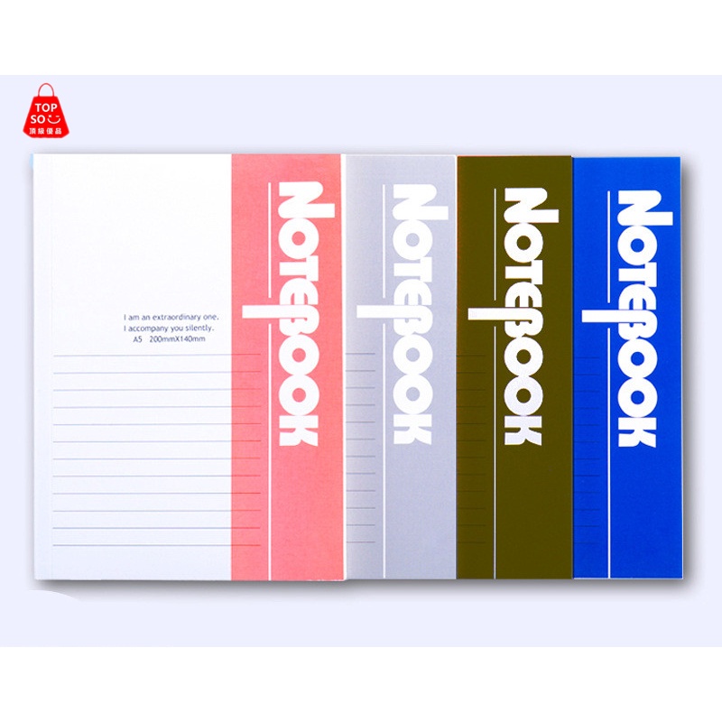 TOPSO.PH A5 / B5 Notebook Notepad Writing School Students Study Office