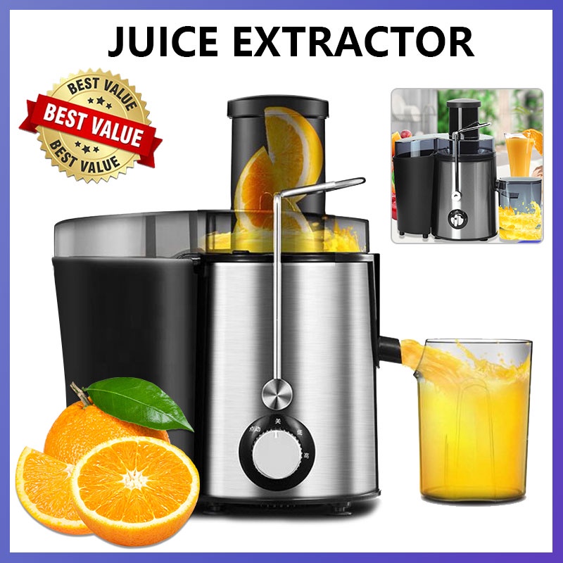 High capacity Electric Juice Extractor Machine 400W High Power Vegetable and Fruit