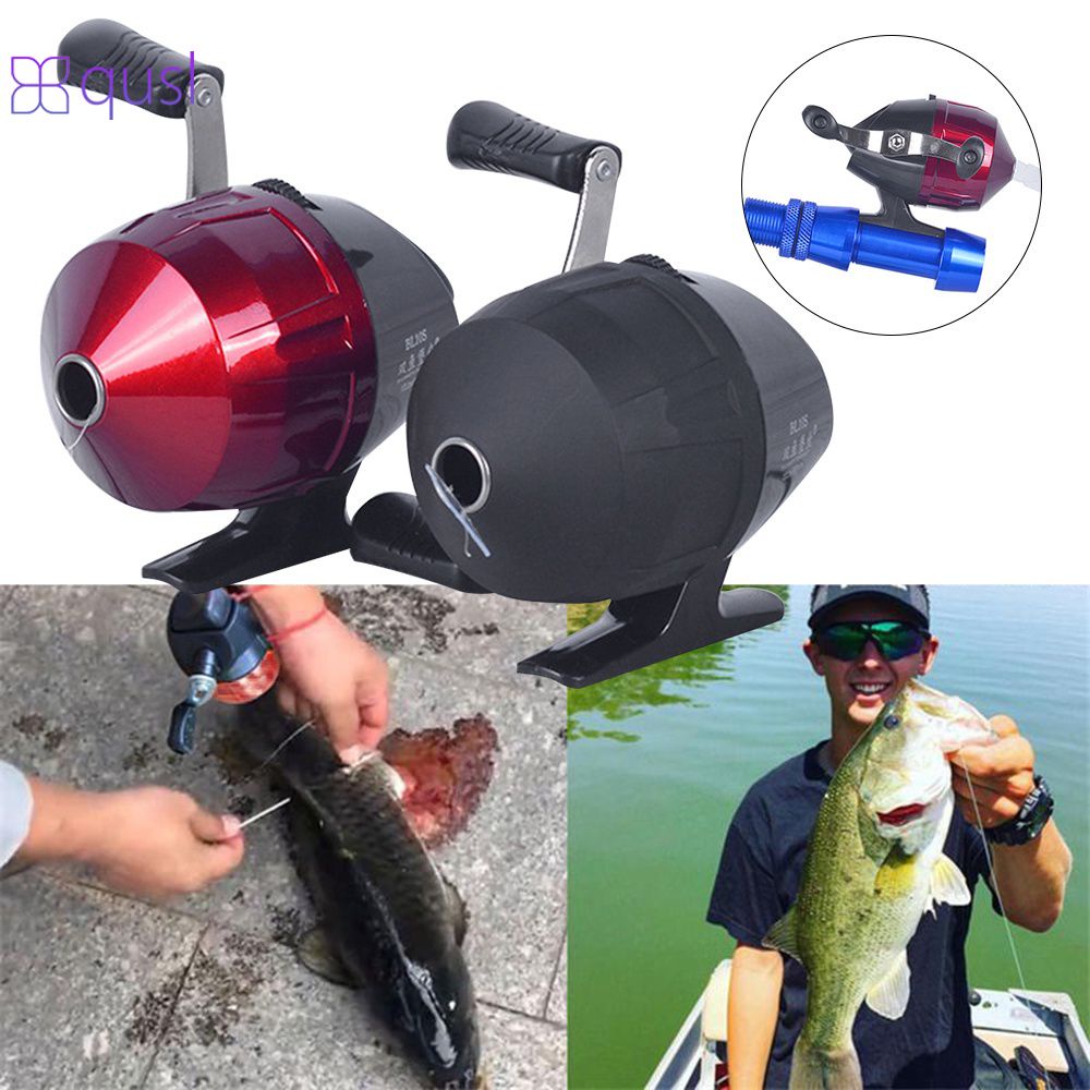 Slingshot Fishing Reel For Outdoor Archery Builtin Double Shake Fully