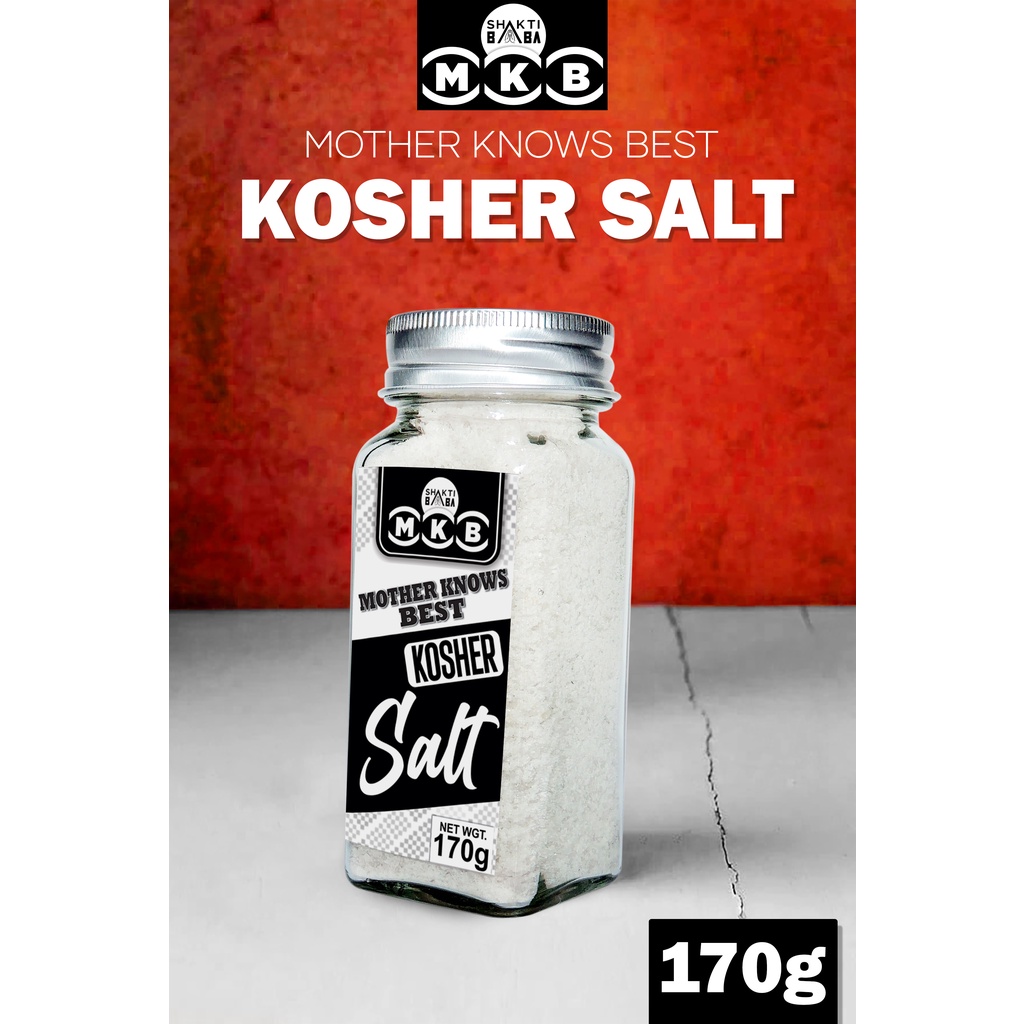 MKB Kosher Salt 170g in Bottle Shopee Philippines