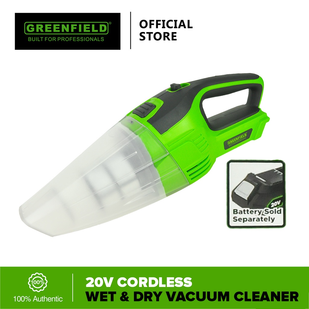 Greenfield 20V Cordless Wet and Dry Vacuum Cleaner (Bare Tool Only