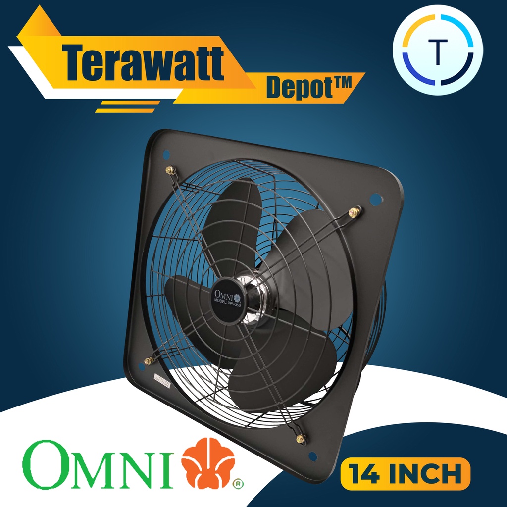 OMNI Industrial Wall Mounted Exhaust Fan 14 inches XFV350 Shopee