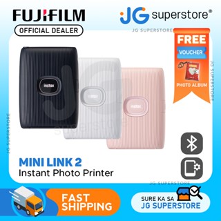 Fujifilm Instax Mini Link 2 Instant Photo Printer with instaxAIR (Pink, White, Blue) | JG Superstore