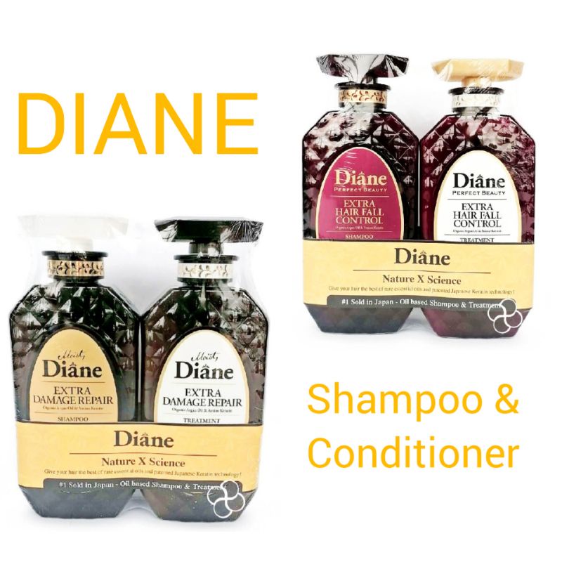 DIANE SHAMPOO & CONDITIONER TREATMENT 450mL Shopee Philippines